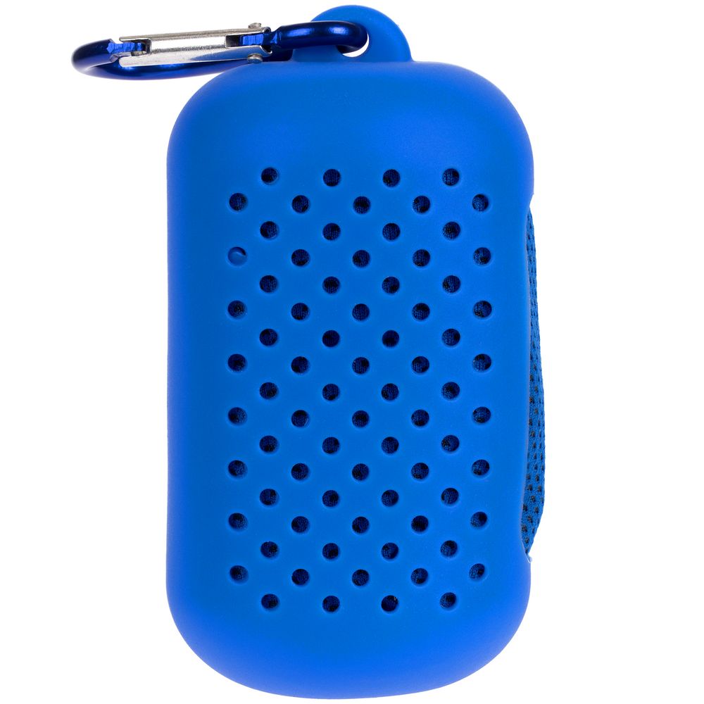 Охлаждающее полотенце Narvik в силиконовом чехле, синее-0