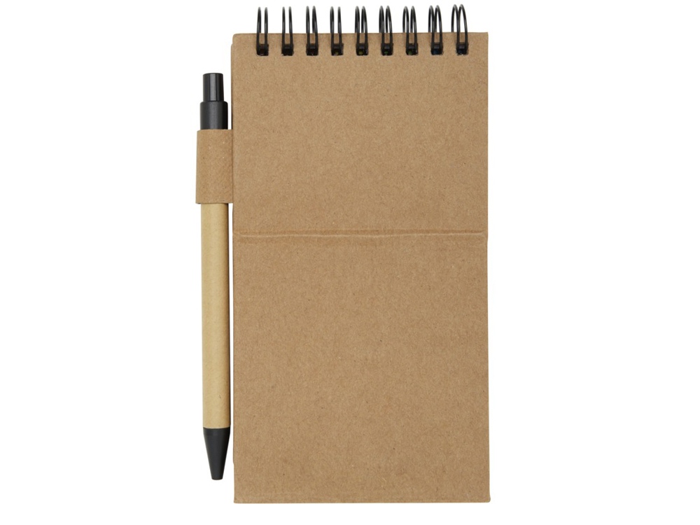 Flipper липкий блокнот с шариковой ручкой - Натуральный-2