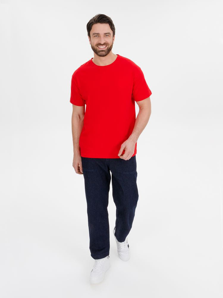 Футболка унисекс T-Bolka 180, красная-7