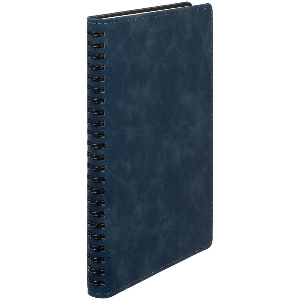 Ежедневник Spring Urban на заказ, недатированный, синий-1