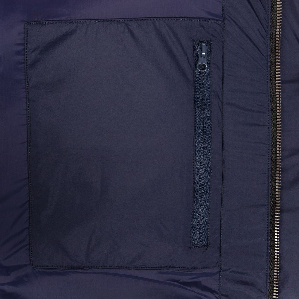 Пуховик унисекс Kapsula, темно-синий-4