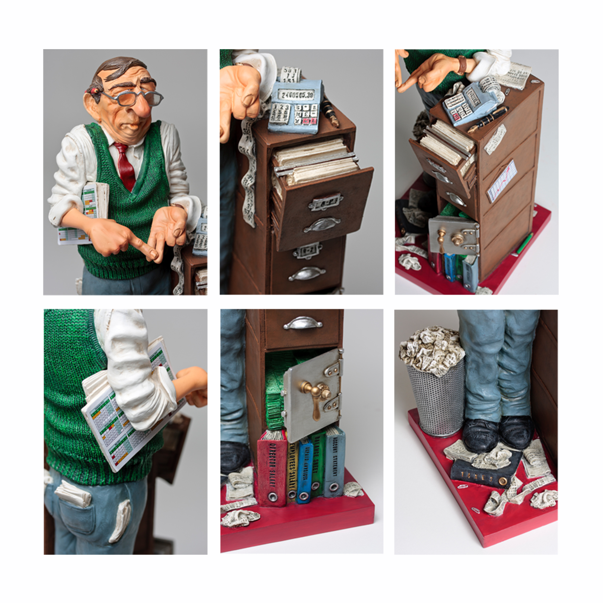 Скульптура "Бухгалтер"-3