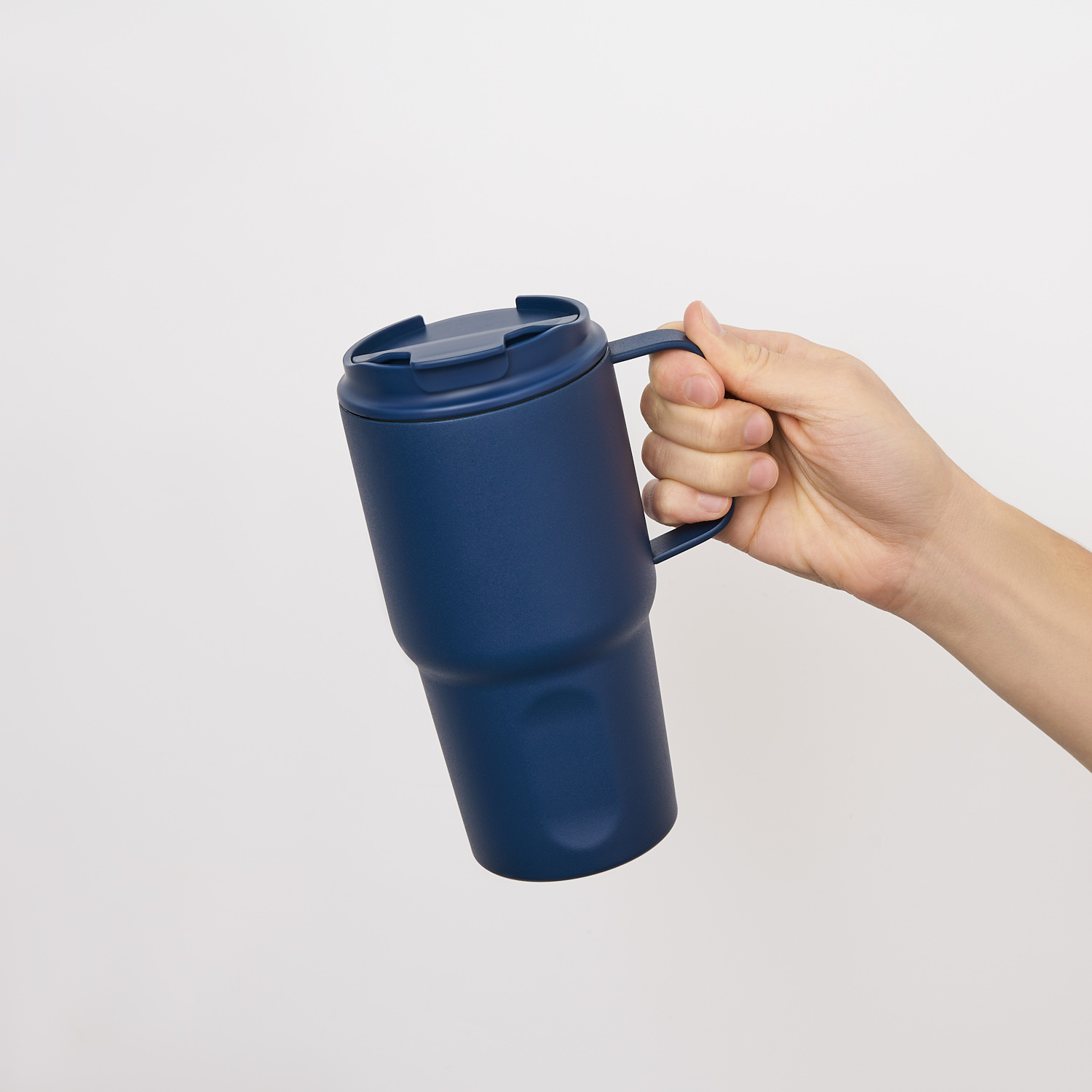 Термокружка вакуумная Aventura, синяя-12