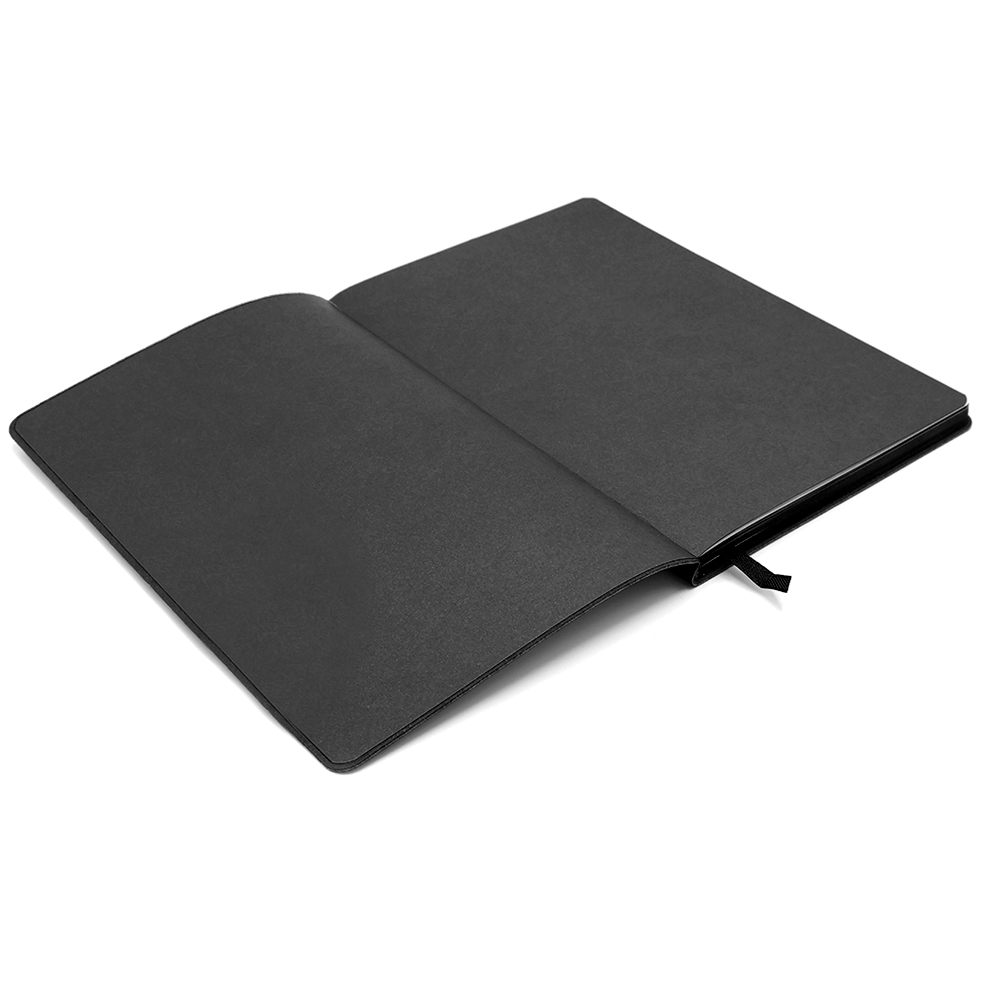Блокнот A5 Beam в мягком переплёте, Черный-2