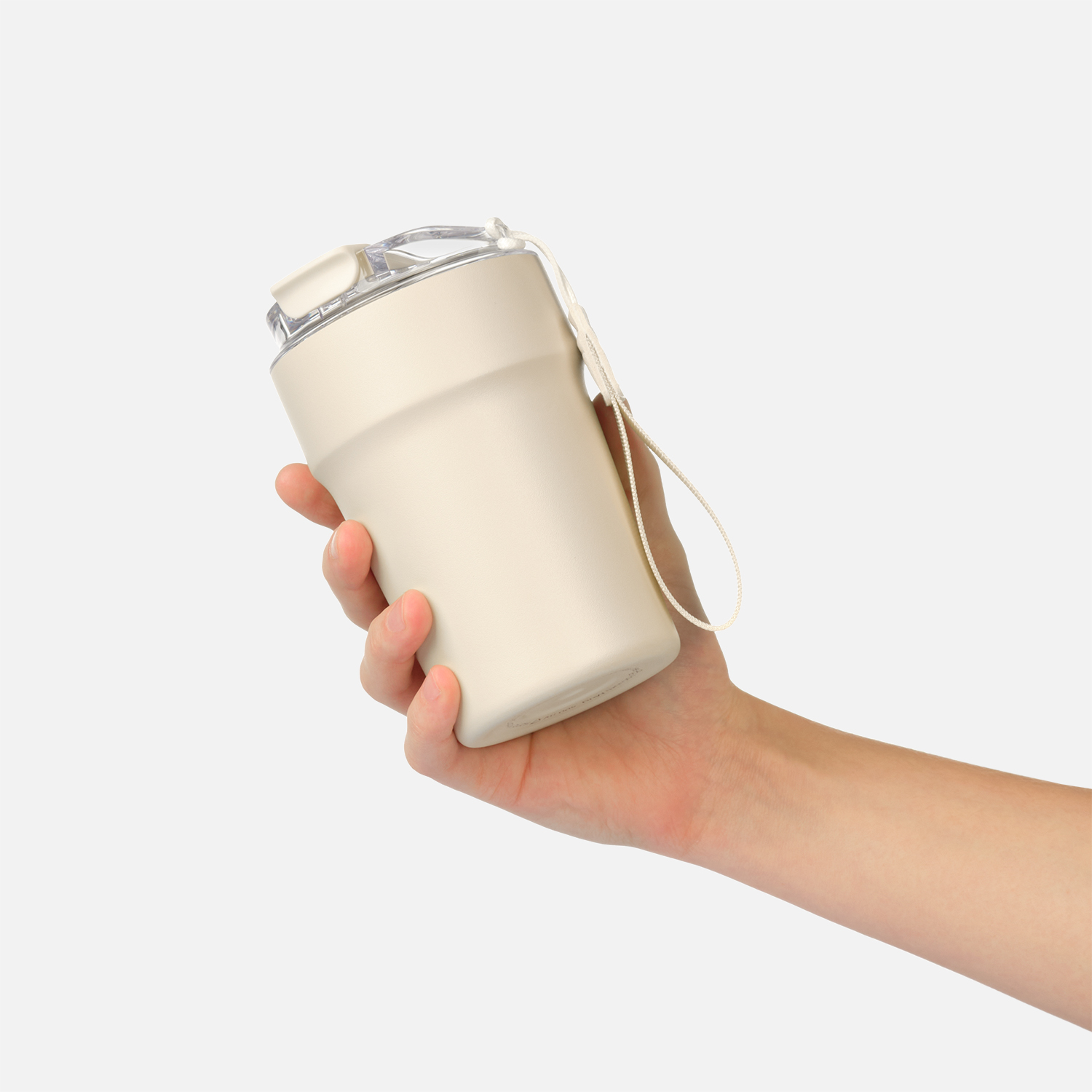 Термокружка вакуумная Монако (Monaco), бежевый-7