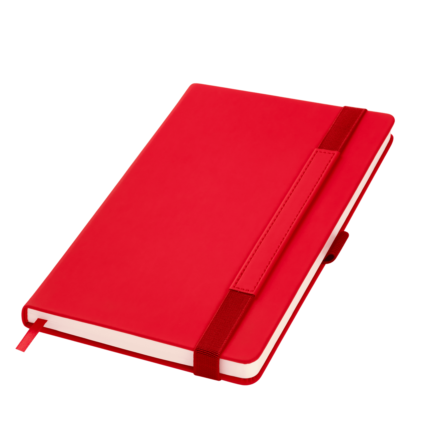 Ежедневник Альфа (Alpha) недатированный, красный/серый-1