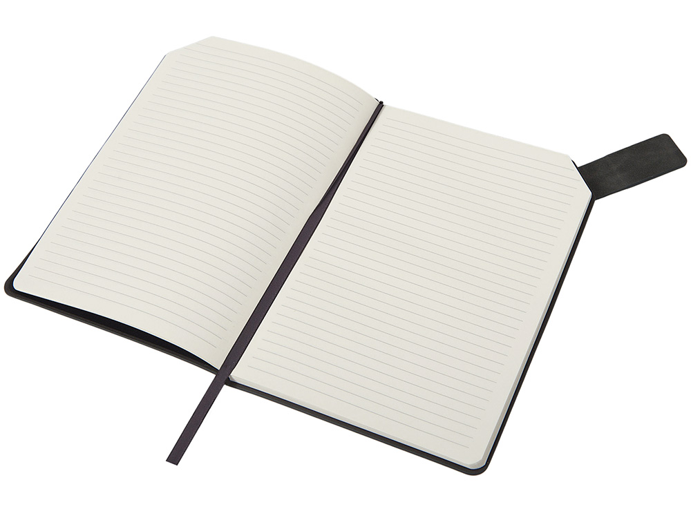 Блокнот А5 в гибкой обложке Chaplin, серый-7