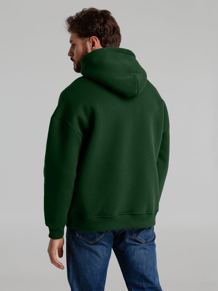 Худи Kulonga Oversize, темно-зеленое-4