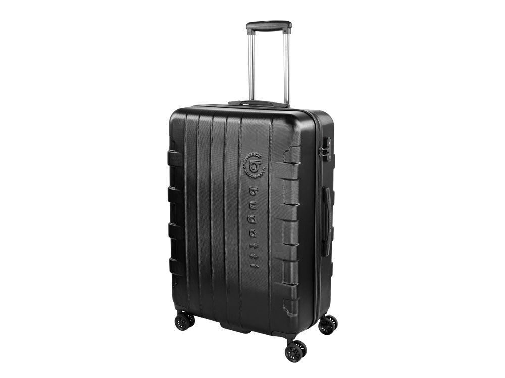Чемодан BUGATTI ГАЛАТЕЯ | GALATEA, чёрный, поликарбонат / АБС-пластик, 53х30,5х77 см, 96 л-0