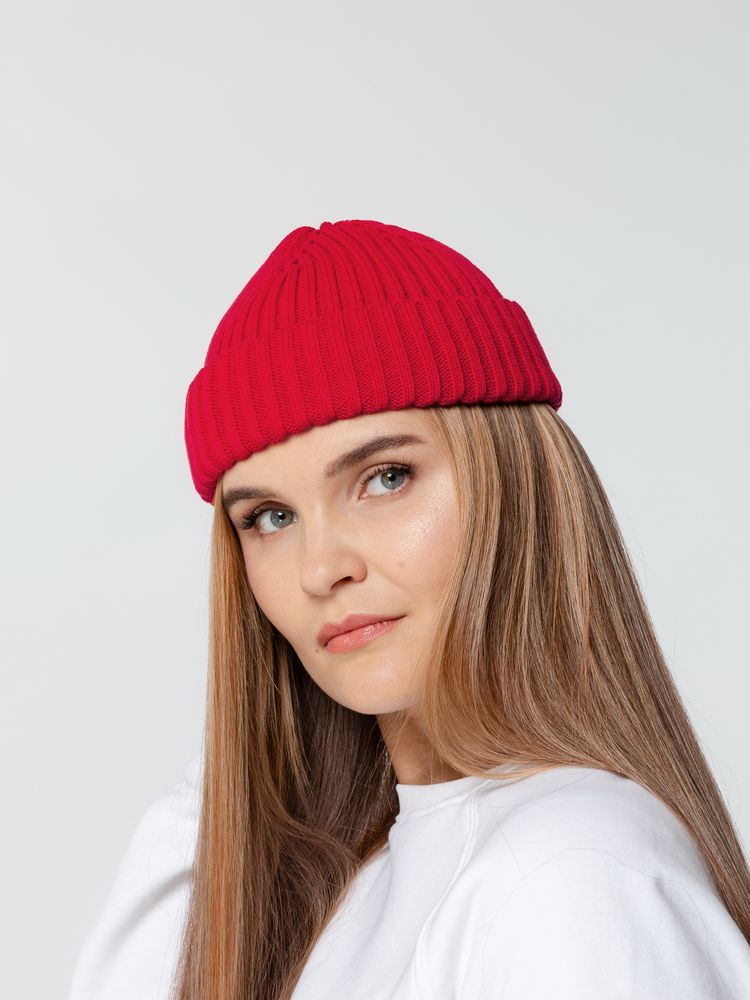 Шапка Hipsta, ярко-красная-2