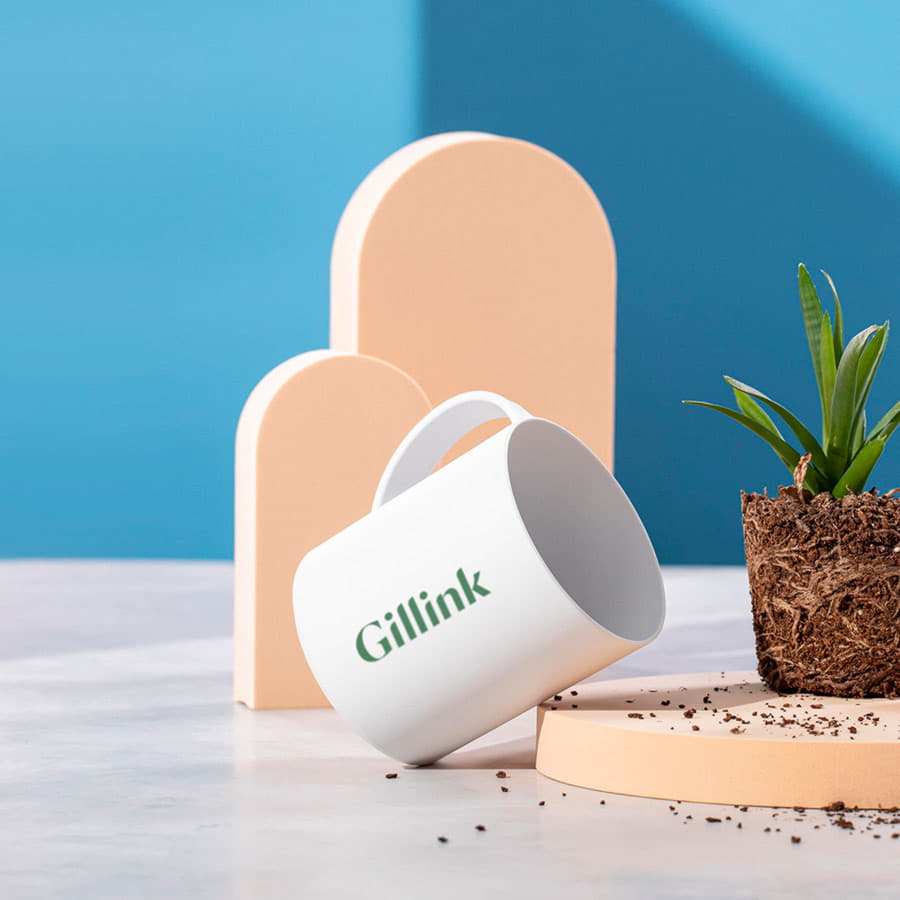 Кружка PIOKA, биоразлагаемый пластик, белый-4