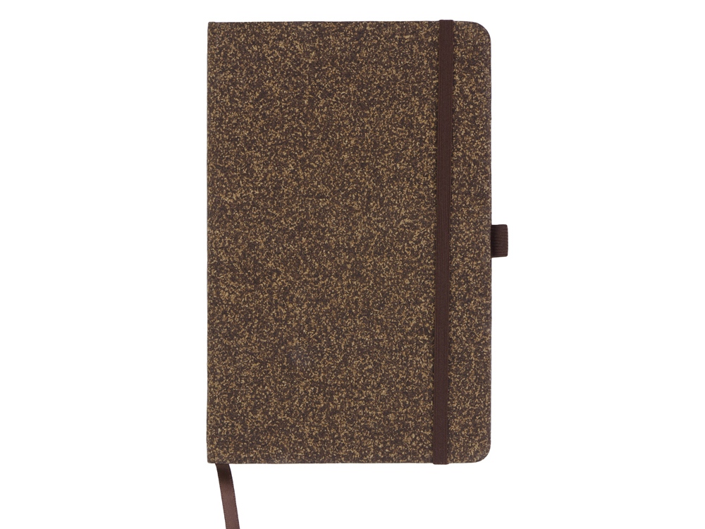 Блокнот из кофейных зерен А5 Coffee notes, твердая обложка, 80 листов 70 гр/м2 белой бумаги, кофейный-1