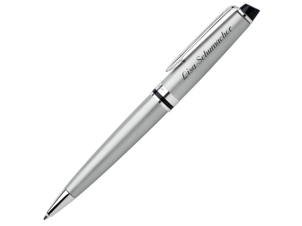 Шариковая ручка Waterman Expert 3, цвет: Stainless Steel CT, стержень: Mblue-8