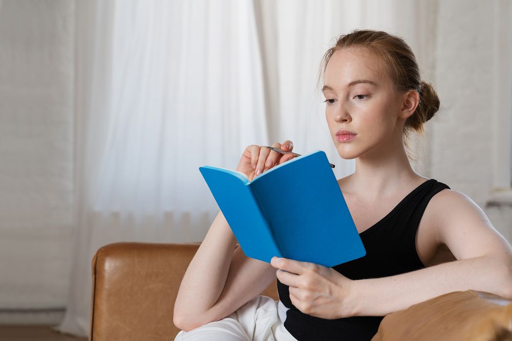 Ежедневник Shall Light, недатированный, синий-5