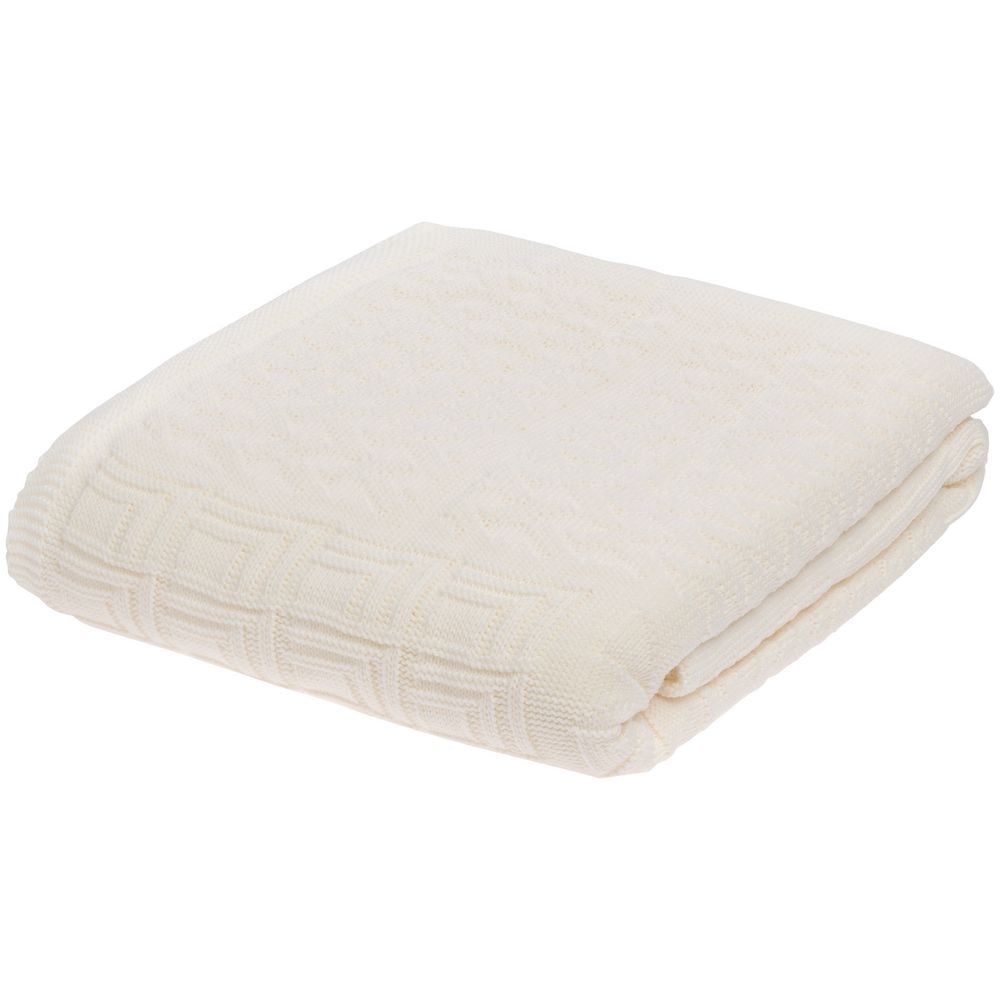 Плед Snippet, молочно-белый-2