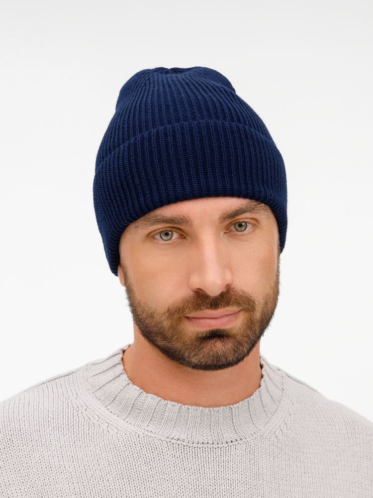 Шапка Nobilis Mono, темно-синяя-2