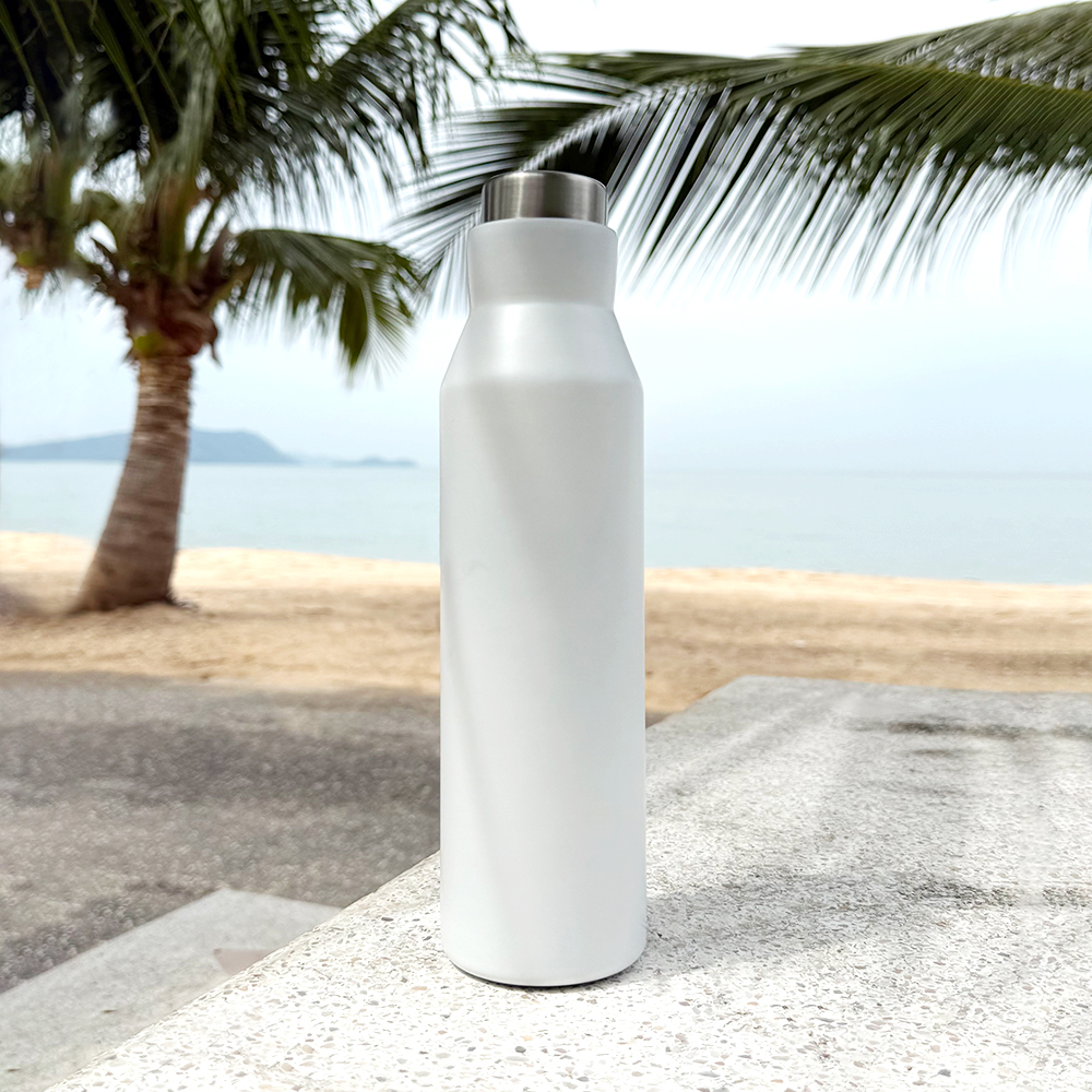 Термобутылка герметичная вакуумная Siluet, Белый-2