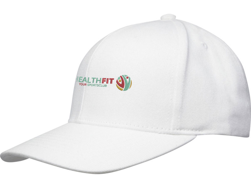 Opal с 6 панелями Aware™ кепка из переработанных материалов - Белый-5