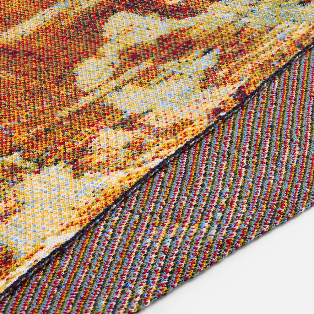 Плед Multicolor Net на заказ, S, полушерсть-3