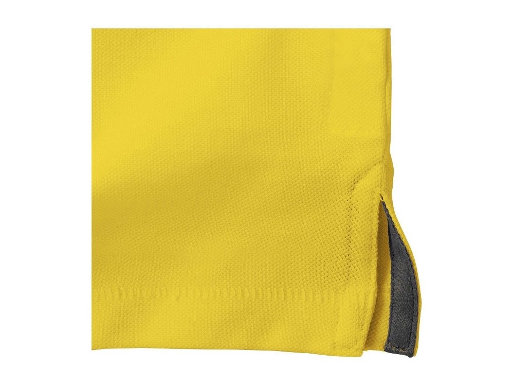 Calgary мужская футболка-поло с коротким рукавом, желтый-4