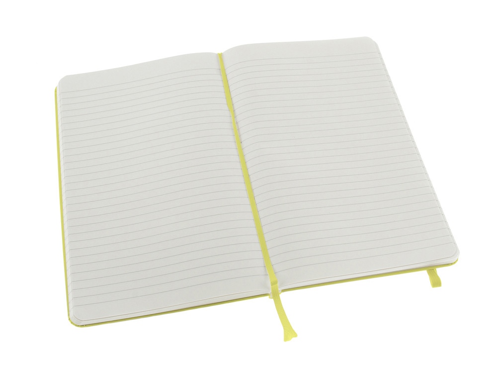 Записная книжка Moleskine Classic (в линейку) в твердой обложке, Large (13х21см), цитрусовый-2