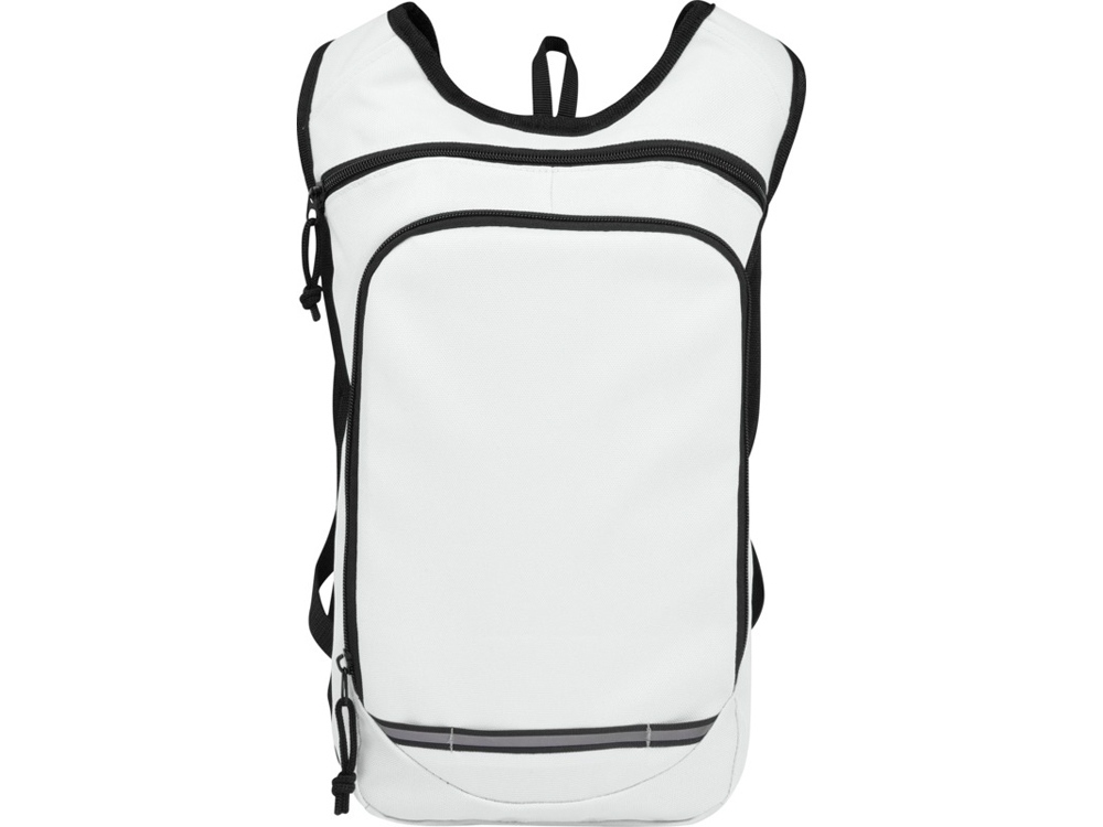 Рюкзак для прогулок Trails объемом 6,5 л, изготовленный из переработанного ПЭТ по стандарту GRS, белый-1