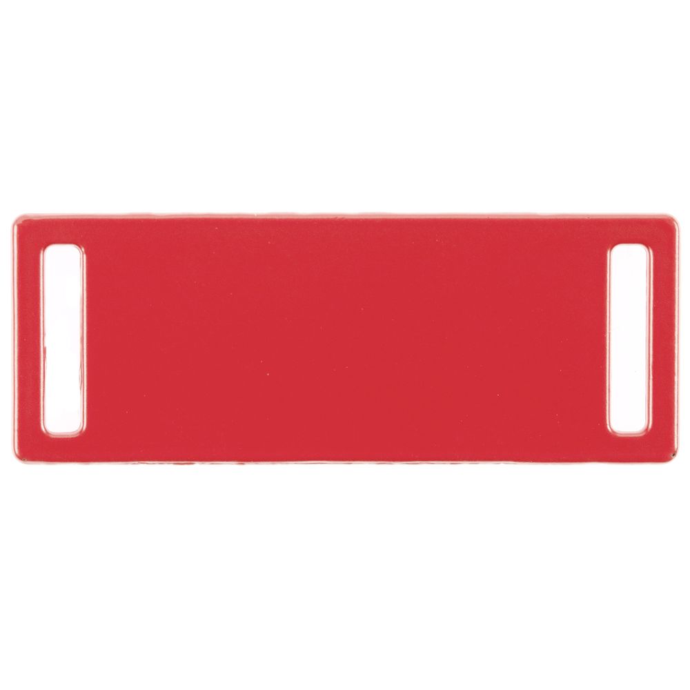 Шильдик металлический Kova, красный-0