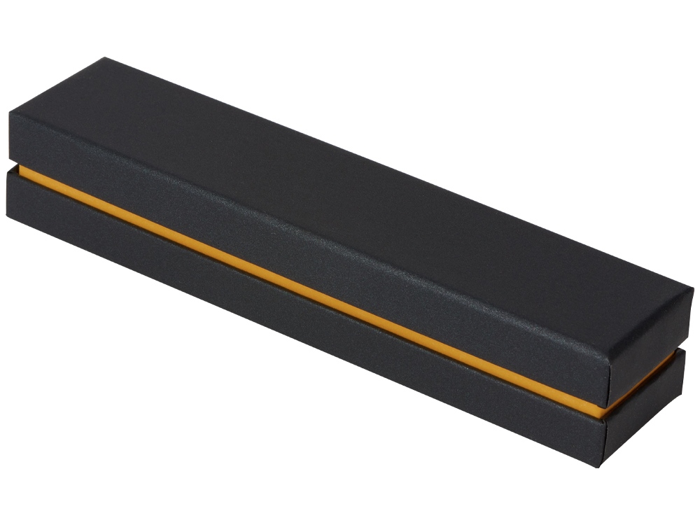 Футляр для 1 ручки Bloom, черный с желтым-1