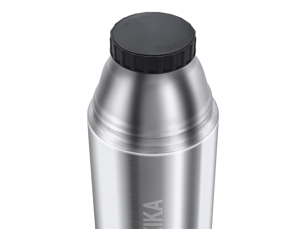 Термос Relaxika 102, 2 чашки, 1000 мл, стальной-4