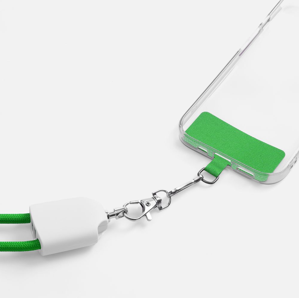 Кабель-ланьярд energyFlex Pro, зеленый-7