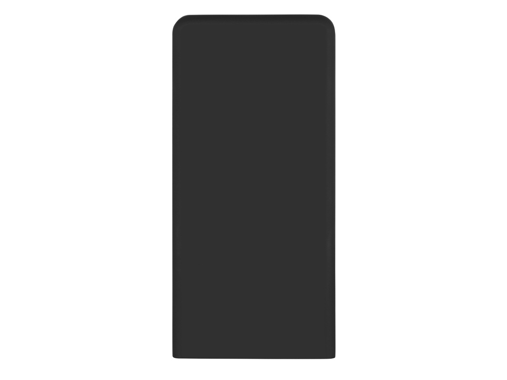 Портативное зарядное устройство с красной подсветкой логотипа Faros, soft-touch, 4000 mAh-4