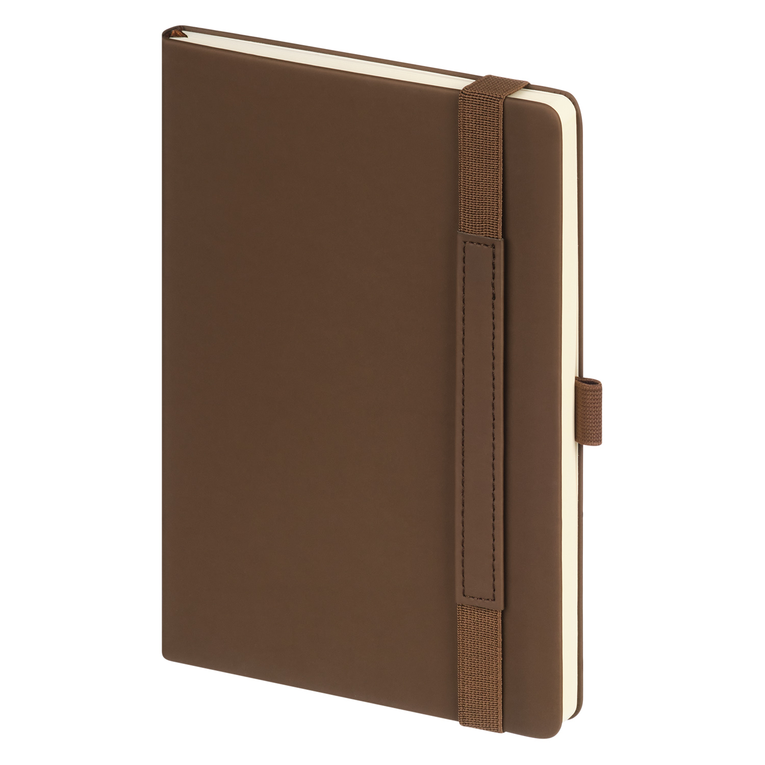 Ежедневник Alpha недатированный, коричневый/бежевый-4
