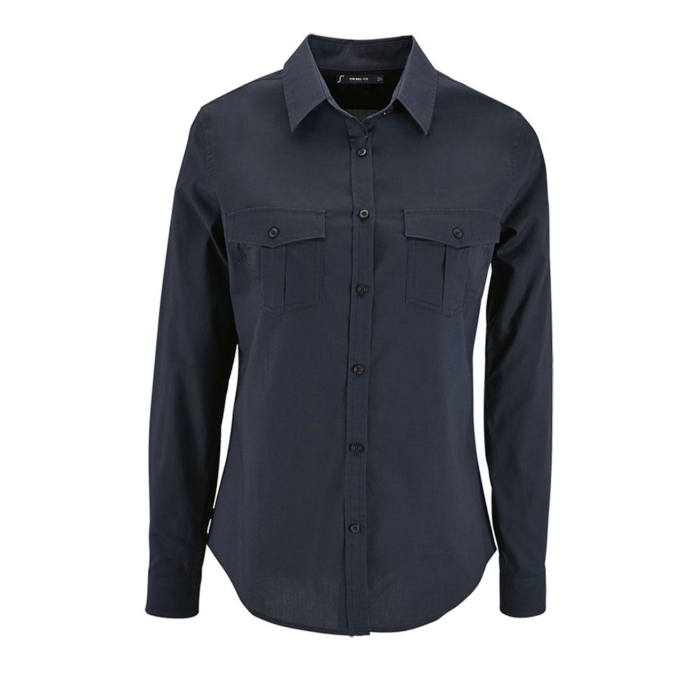 Рубашка женская Burma Women, темно-синяя-1
