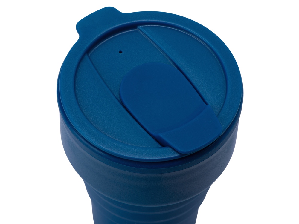 Силиконовый складной стакан GoCup, индиго-5