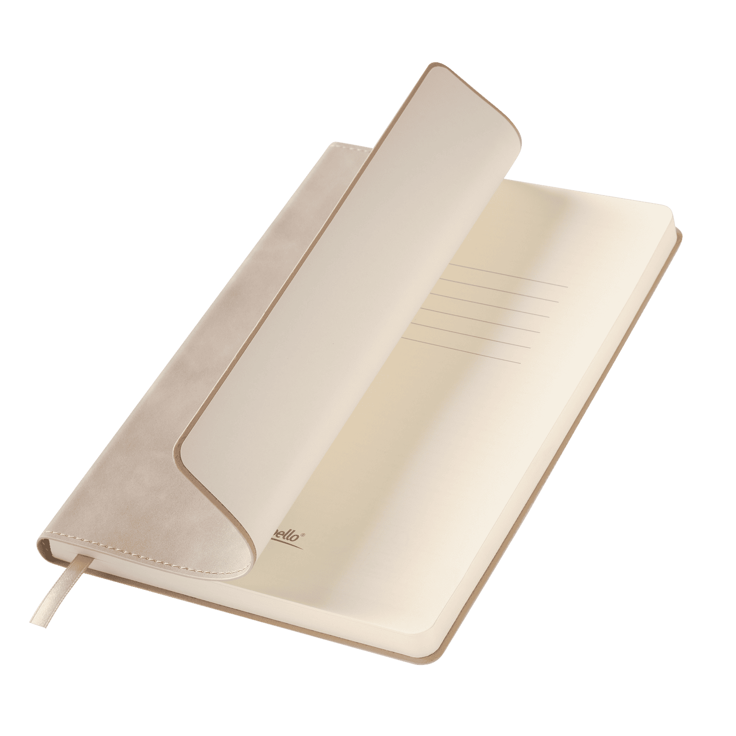 Ежедневник Верона (Verona) недатированный, бежевый (без упаковки, без стикера)-0