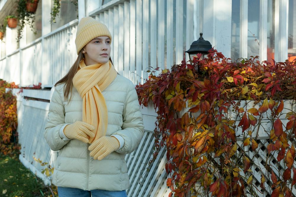 Перчатки Bernard, желтые-3