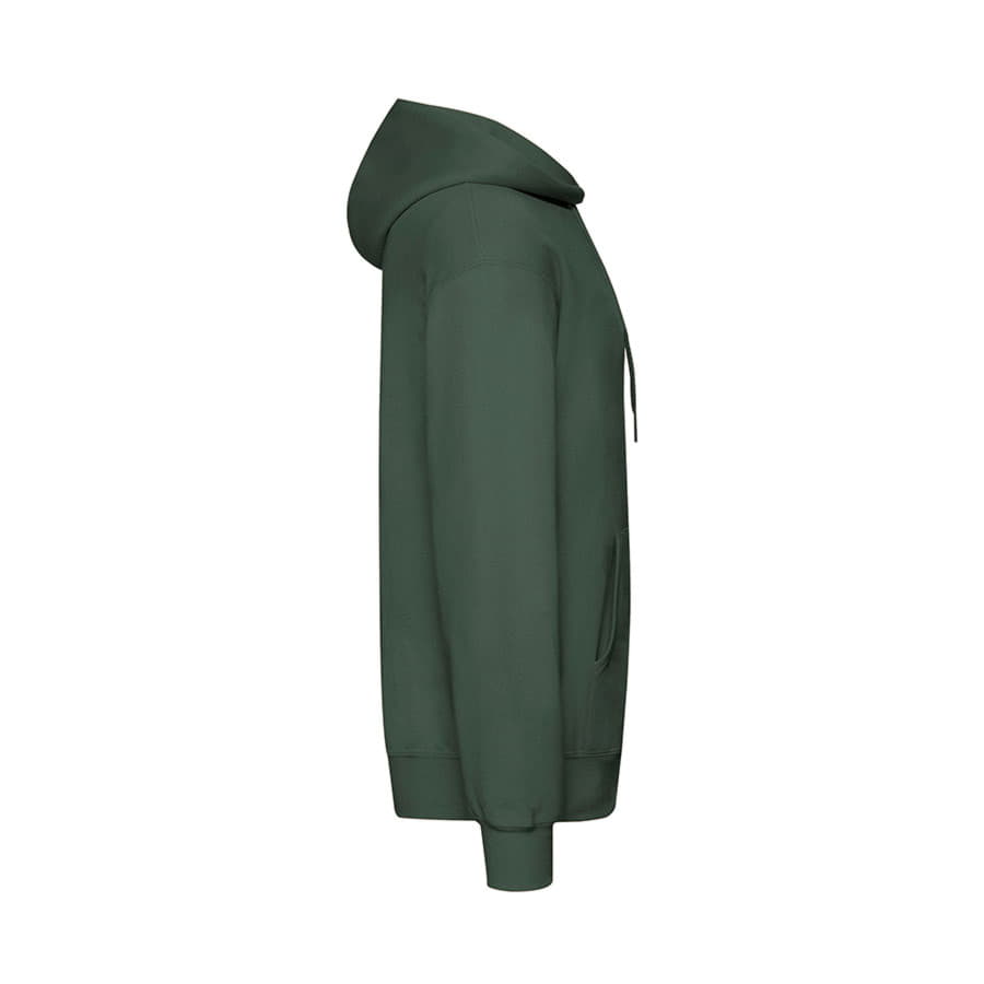 Толстовка с начесом CLASSIC HOODED SWEAT 280, темно-зелёный-4