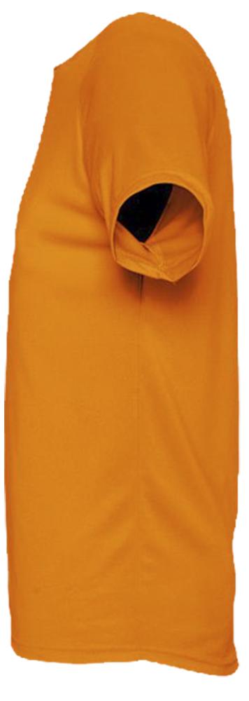 Футболка унисекс Sporty 140, оранжевый неон-1