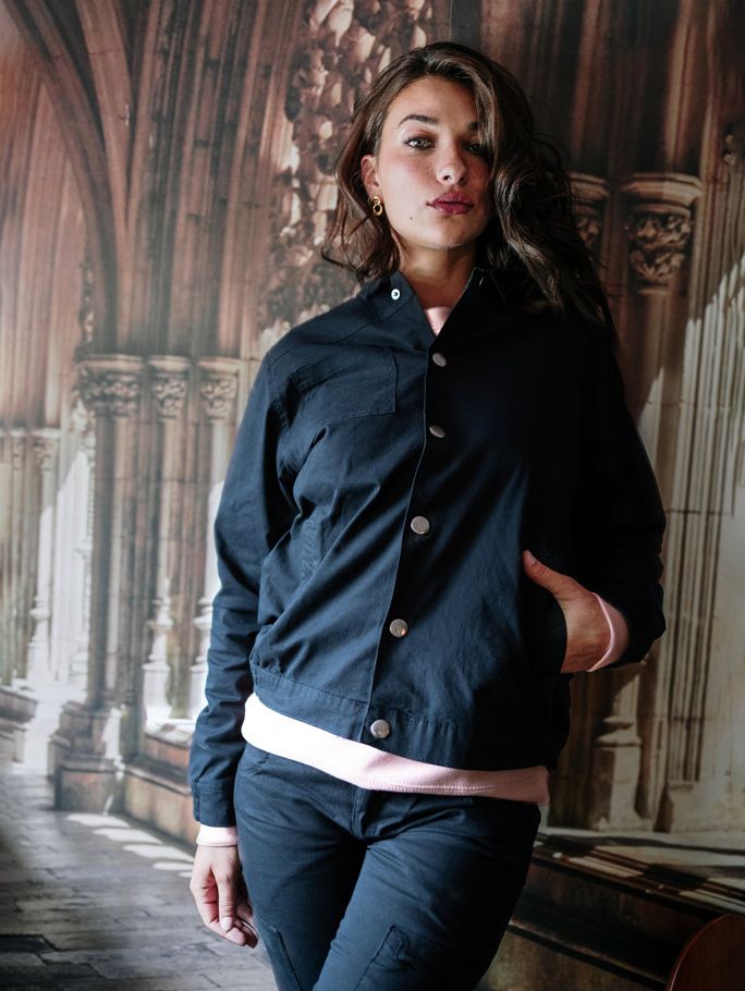 Куртка унисекс Bratislava, темно-синяя-2