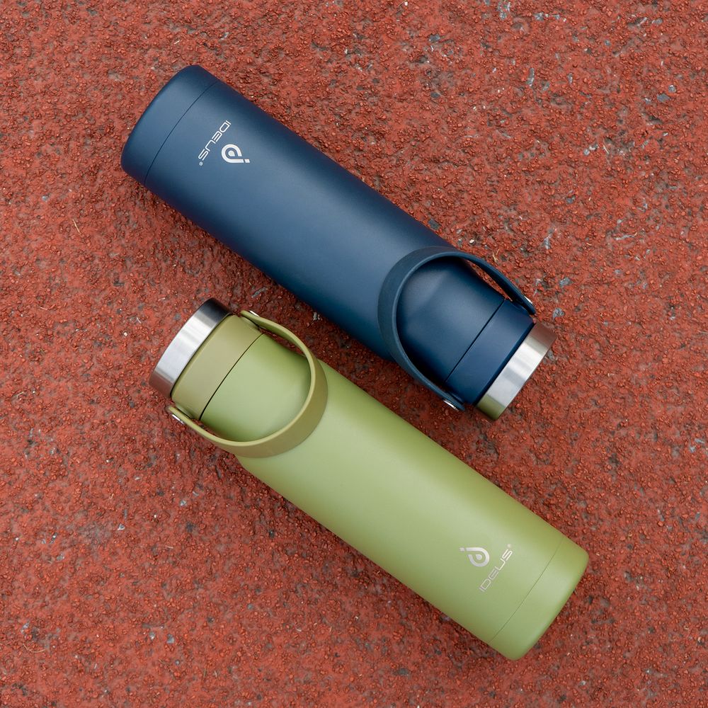 Термобутылка Tateyama, синяя-5