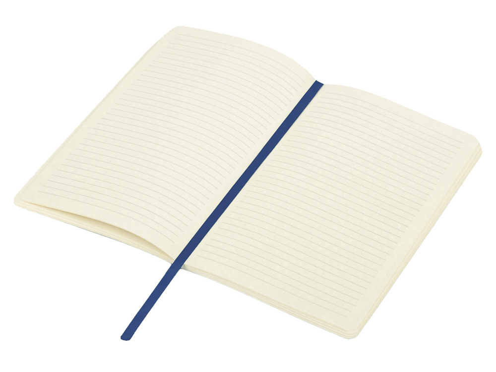 Блокнот Softy 2.0, гибкая обложка A5, 80 листов, темно-синий-1