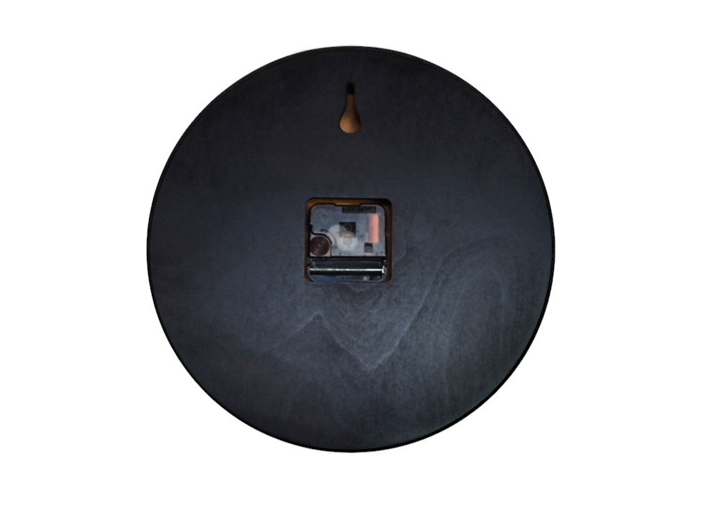 Часы настенные Lander S, белые с черным-5