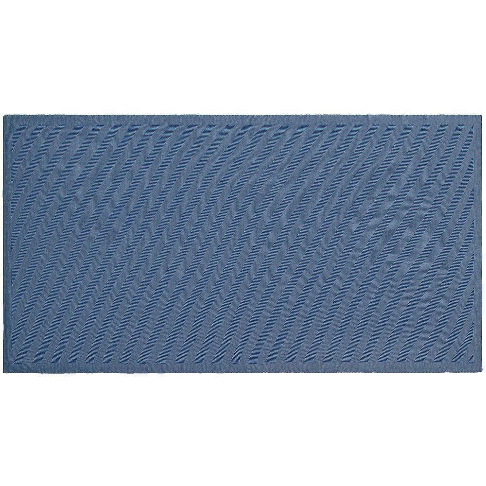 Плед Locus Solus, синий с голубым-2