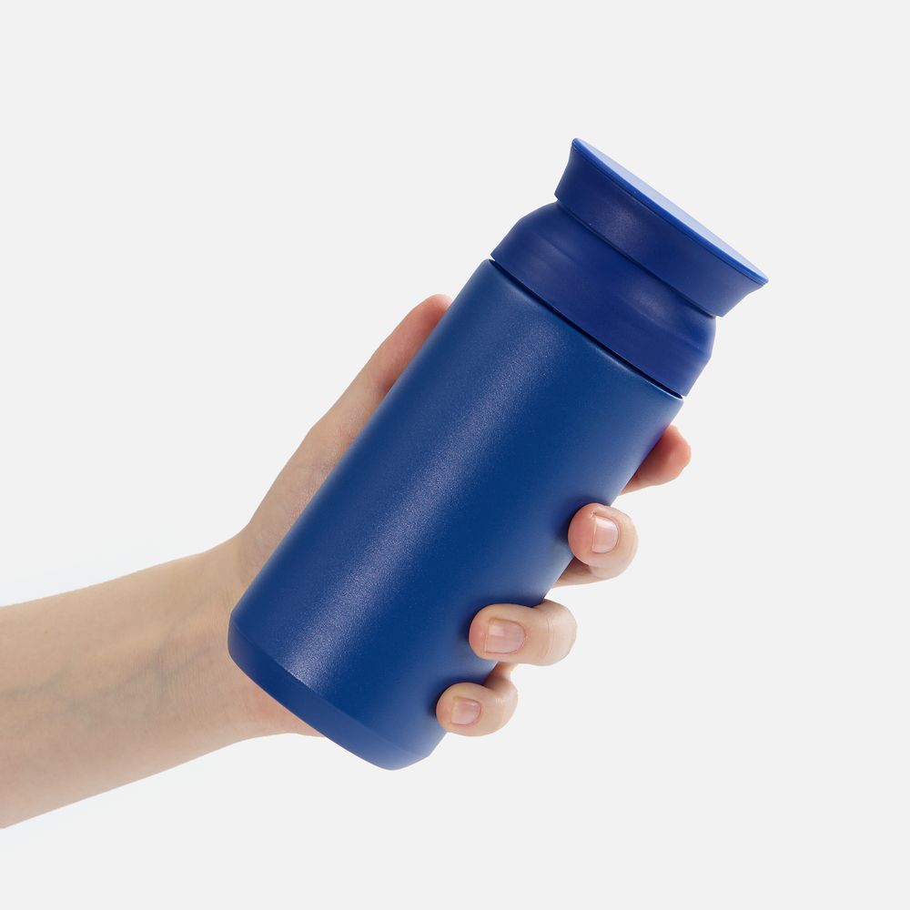 Термостакан Bau с ситечком, синий-2