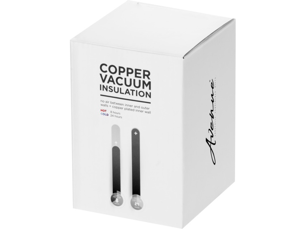 Кружка Geo с вакуумной изоляцией, красный-4