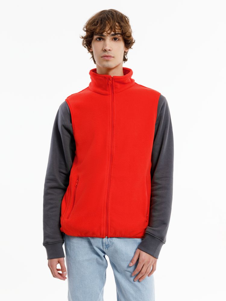 Жилет флисовый унисекс Nesse, красный-5