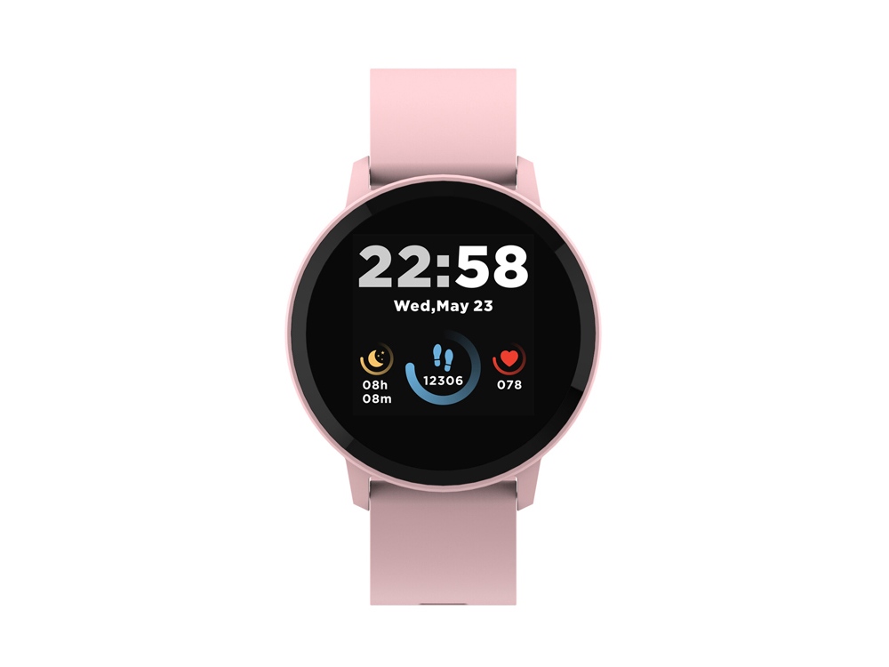 Умные часы CANYON Lollypop SW-63, IP 68, BT 5.0, сенсорный дисплей 1.3, розовый-1