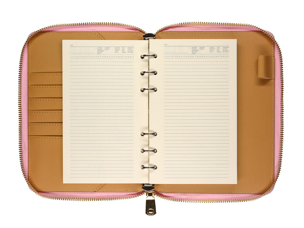 ЕЖЕДНЕВНИК недатированный А5- RIVIERA. ZEFIR (РОЗОВЫЙ ЗЕФИР)-7