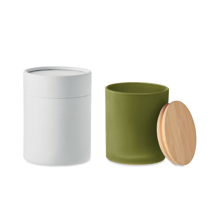 Арома свеча, зеленый-5