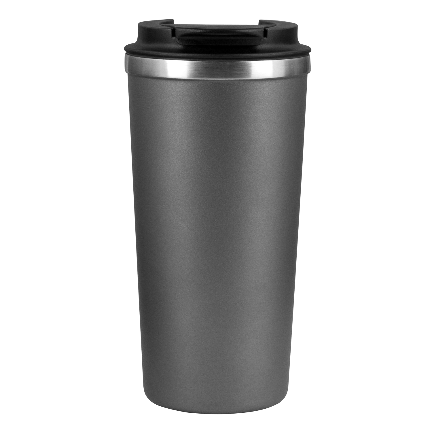 Термокружка вакуумная Palermo, светло-серая-0